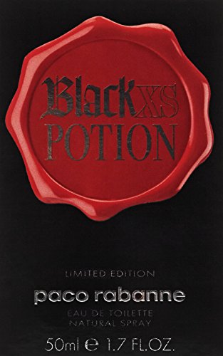 BLACK XS POTION by Paco Rabanne for WOMEN: EDT SPRAY 1.7 OZ (LIMITED EDITION)