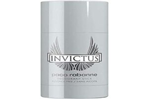 paco rabanne invictus deodorant stick alcohol-free 2.5 oz./ 75 ml for men by 2.5 fl oz