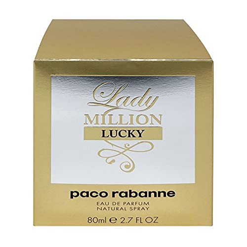 Lady Million Lucky Eau De Parfum Spray By Paco Rabanne 80 ml