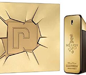 Paco Rabanne One Million 2 Piece Set For Men - EDT 3.4oz + Deodorant Spray 5oz