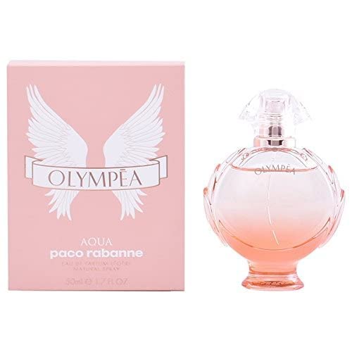 Paco Rabanne Olympea Aqua Fragrance For Women - Sweet, Amber, White Floral Scent - Notes Of Lemon Blossom, Clementine, Solar Notes, Water Jasmine - Floral Aquatic Fragrance - Edp Legere Spray - 2.7 Oz