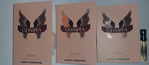 Olympea Intense Sample Vials each .05 fluid ounce-Lot of 3