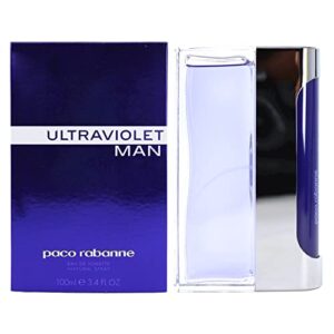 ultraviolet by paco rabanne 3.4 oz eau de toilette spray for men