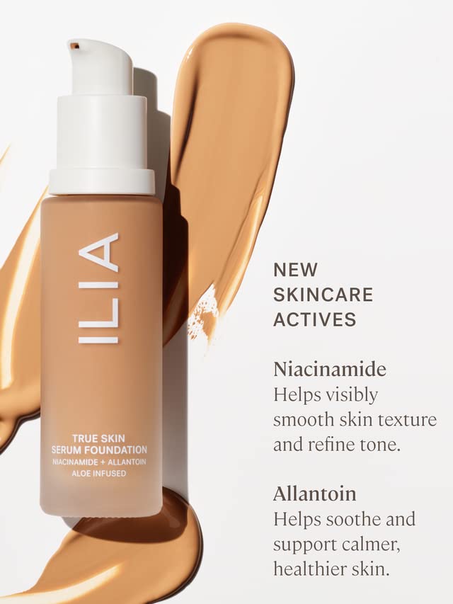 ILIA - True Skin Serum Foundation | Cruelty-Free, Vegan, Clean Beauty (Formentera SF1)