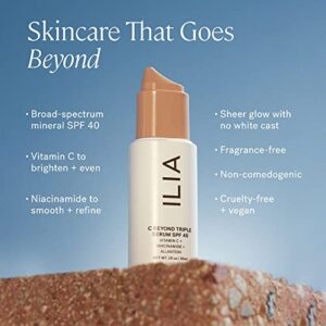 ILIA - C Beyond Triple Serum SPF 40 | Non-Toxic, Cruelty-Free, Clean Beauty (Translucent Tone 2)