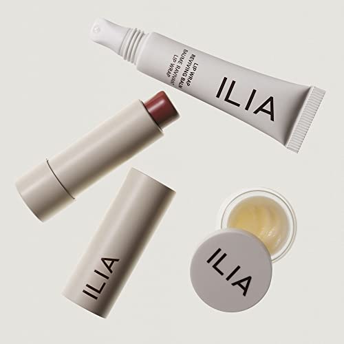 ILIA - The Lip Set Limited Edition 3 Piece Clean Beauty Gift Set | Non-Toxic, Vegan, Cruelty-Free, Clean Makeup