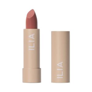 ilia – color block lipstick | non-toxic, vegan, cruelty-free, clean makeup (amberlight (french nude with neutral undertones))