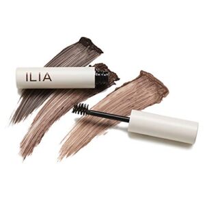 ILIA - Essential Brow Gel | Cruelty-Free, Vegan, Clean Beauty (Dark Brown)