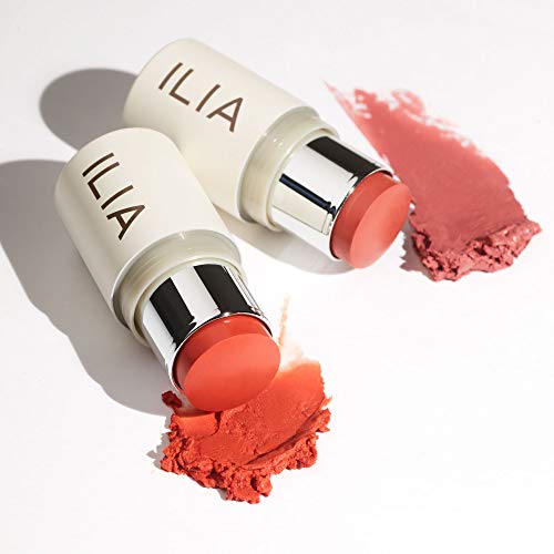 ILIA - Multi-Stick For Lips + Cheeks | Cruelty-Free, Vegan, Clean Beauty (Dear Ruby (Poppy Red))