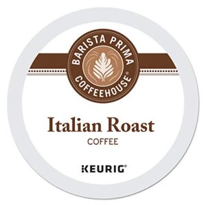 barista prima coffeehouse italian roast k-cups 96ct for keurig brewers – packaging may vary