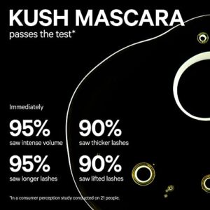 MILK Makeup KUSH Volumizing Mascara - Vegan, Clean, Cruelty-free - Fuller, Healthier Lashes - 0.12 Fl Oz