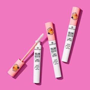 essence | Volume Booster Lash Primer Mascara | Infused with Mango Butter and Acai Oil for Nurtured Lashes | Conditioning Mascara Primer | White | Vegan | Paraben & Cruelty Free (Pack of 1)