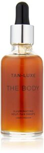 tan-luxe the body – illuminating self-tan drops, 50ml – cruelty & toxin free – light/medium