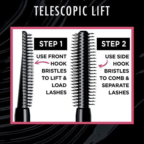 L'Oreal Paris Telescopic Lift Waterproof Mascara, Lengthening and Volumizing Eye Makeup, Lash Lift with Up to 36HR Wear, Black, 0.33 Fl Oz ## National value updated on: 2022-12-07 ## New National title Value: Lift Waterproof Makeup Mascara, Instant Lash L