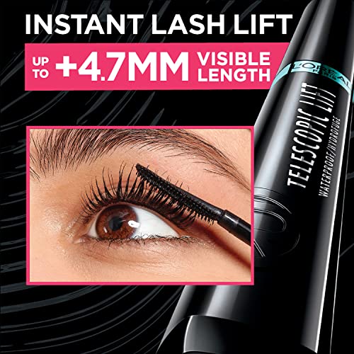 L'Oreal Paris Telescopic Lift Waterproof Mascara, Lengthening and Volumizing Eye Makeup, Lash Lift with Up to 36HR Wear, Black, 0.33 Fl Oz ## National value updated on: 2022-12-07 ## New National title Value: Lift Waterproof Makeup Mascara, Instant Lash L