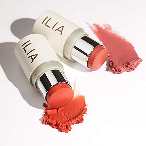 ILIA - Multi-Stick For Lips + Cheeks | Cruelty-Free, Vegan, Clean Beauty (In The Mood (Golden Peach Pearl))