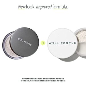 WELL PEOPLE - Loose Superpowder Brightening Powder | Plant-Based, Cruelty-Free Clean Beauty (0.21 oz | 6 g)