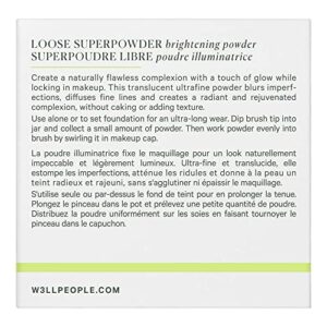 WELL PEOPLE - Loose Superpowder Brightening Powder | Plant-Based, Cruelty-Free Clean Beauty (0.21 oz | 6 g)