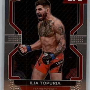 2022 Panini Prizm UFC #115 Ilia Topuria RC Rookie Card Official MMA Trading Card in Raw (NM or Better) Condition