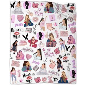 rwwssk pop singer throw blanket fans birthday gifts blankets party supplies decor christmas valentines gifts 40″x50″