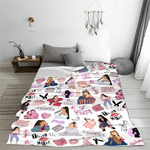 RWWSSK Pop Singer Throw Blanket Fans Birthday Gifts Blankets Party Supplies Decor Christmas Valentines Gifts 40"x50"