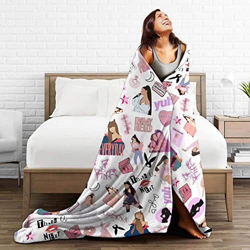 RWWSSK Pop Singer Throw Blanket Fans Birthday Gifts Blankets Party Supplies Decor Christmas Valentines Gifts 40"x50"