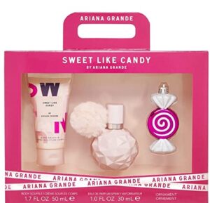 grande ariana grande sweet like candy perfume gift set for women -free name brand sample-vials with every order-