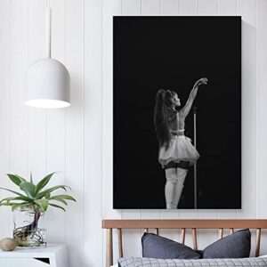 BIVEE Ariana Singer Grande 1 Art Poster 08x12inch(20x30cm) Print Canvas Poster Wall Art Decor Print Picture Paintings for Living Room Bedroom Decoration