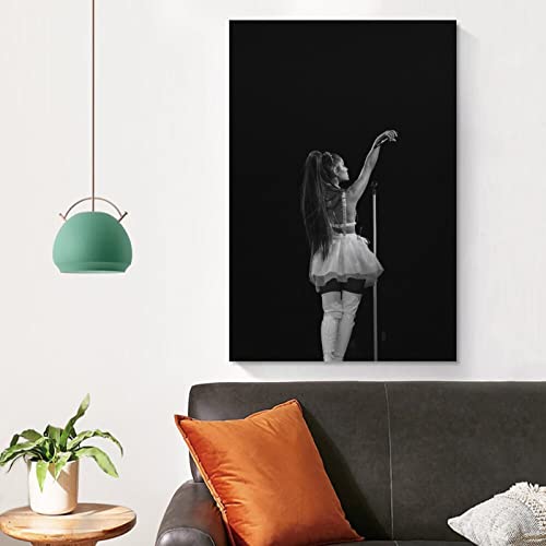 BIVEE Ariana Singer Grande 1 Art Poster 08x12inch(20x30cm) Print Canvas Poster Wall Art Decor Print Picture Paintings for Living Room Bedroom Decoration