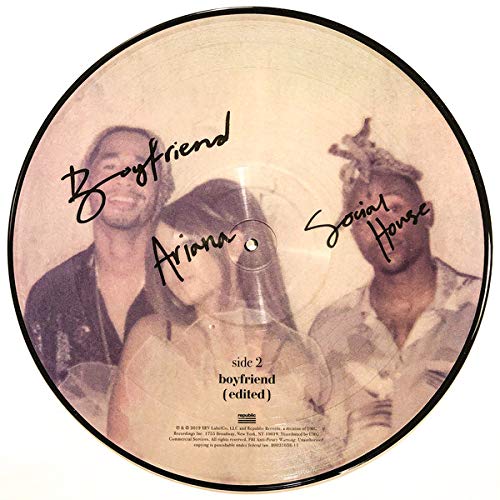 Ariana Grande & Social House ‎– Boyfriend Picture Disc Limited Edition Vinyl