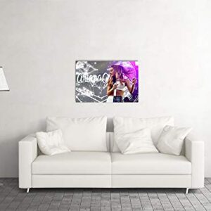 SICHYUAN Grande R&B Singer Wall Indoor Room Outdoor Poster - Water Resistant Poster (Size: 20" x 30")