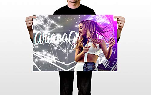 SICHYUAN Grande R&B Singer Wall Indoor Room Outdoor Poster - Water Resistant Poster (Size: 20" x 30")