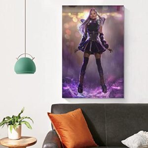 BIVEE Ariana Singer Grande Poster 08x12inch(20x30cm) Decorative Painting Canvas Wall Art Living Room Posters And Prints Unframed Wall Art Gifts Decor