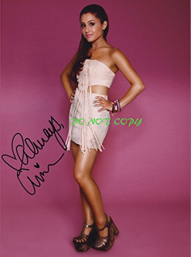 Ariana Grande as Cat Valentine Victorious 12x18 reprint signed poster RP