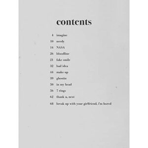 Ariana Grande - Thank U, Next (Artist Songbook)