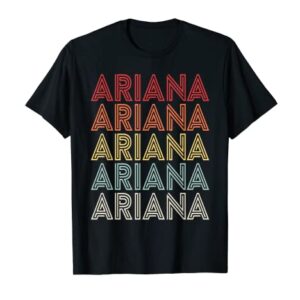 Ariana Name, Ariana Retro T-Shirt