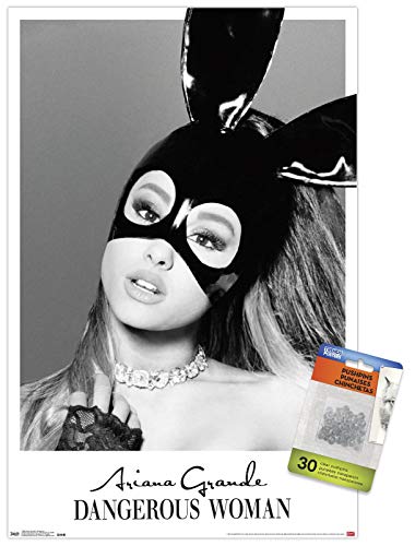 Trends International Ariana Grande - Dangerous Wall Poster with Push Pins