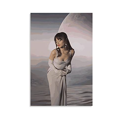 NOGAY Ariana Singer Grande Wall Poster Wall Art Decor, Vogue Prints, Fashion Wall Decor, Vintage Vogue Posters 16x24inch(40x60cm)