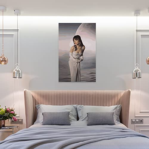 NOGAY Ariana Singer Grande Wall Poster Wall Art Decor, Vogue Prints, Fashion Wall Decor, Vintage Vogue Posters 16x24inch(40x60cm)