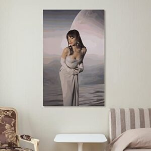 NOGAY Ariana Singer Grande Wall Poster Wall Art Decor, Vogue Prints, Fashion Wall Decor, Vintage Vogue Posters 16x24inch(40x60cm)