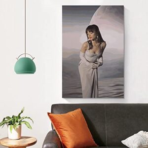 NOGAY Ariana Singer Grande Wall Poster Wall Art Decor, Vogue Prints, Fashion Wall Decor, Vintage Vogue Posters 16x24inch(40x60cm)