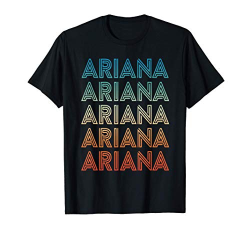 Ariana Name, Ariana Retro T-Shirt