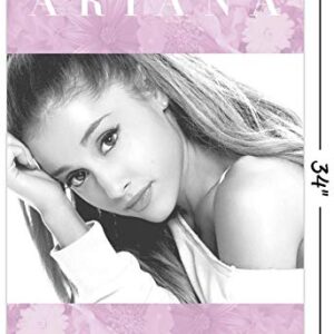 Trends International Ariana Grande - Floral Wall Poster with Push Pins, 22.375" x 34"