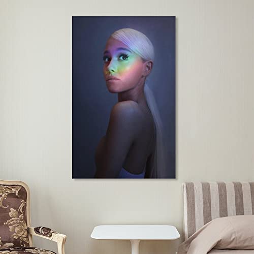 NOGAY Ariana Singer Grande Poster Decorative Painting Canvas Wall Art Living Room Posters Bedroom Painting 08x12inch(20x30cm)