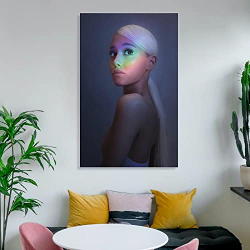 NOGAY Ariana Singer Grande Poster Decorative Painting Canvas Wall Art Living Room Posters Bedroom Painting 08x12inch(20x30cm)