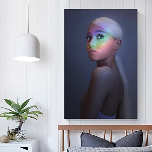 NOGAY Ariana Singer Grande Poster Decorative Painting Canvas Wall Art Living Room Posters Bedroom Painting 08x12inch(20x30cm)