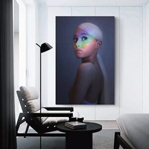 NOGAY Ariana Singer Grande Poster Decorative Painting Canvas Wall Art Living Room Posters Bedroom Painting 08x12inch(20x30cm)