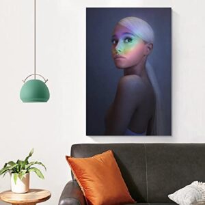 NOGAY Ariana Singer Grande Poster Decorative Painting Canvas Wall Art Living Room Posters Bedroom Painting 08x12inch(20x30cm)