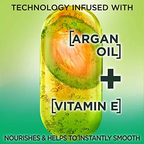 Garnier Fructis Sleek & Shine Moroccan Sleek Oil Treatment, Frizzy, Dry Hair, 3.75 Fl Oz (Packaging May Vary)