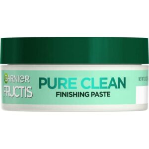 garnier fructis style pure clean finishing paste for hair, 2 ounce jar, (packaging may vary)